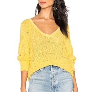 We the Free Thien's Hacci V-neck long dolman sleeves lightweight sweater